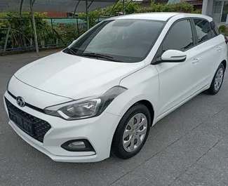 Priekinė automobilio, kurį nuomojate Hyundai i20 Mytilene, Graikija vaizdas ✓ Automobilis #10487. ✓ Pavarų dėžė Rankinis TM ✓ Atsiliepimai 0.