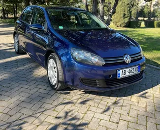 Auto rentimine Volkswagen Golf 6 #10424 Automaatne Tiranas, varustatud 1,6L mootoriga ➤ Reilt Albaanias.