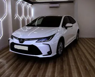 Najem avtomobila Toyota Corolla Sedan 2022 v v Armeniji, z značilnostmi ✓ gorivo Bencin in 116 konjskih moči ➤ Od 65 USD na dan.