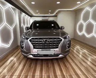 Μπροστινή όψη ενοικιαζόμενου Hyundai Palisade στο Ερεβάν, Αρμενία ✓ Αριθμός αυτοκινήτου #10440. ✓ Κιβώτιο ταχυτήτων Αυτόματο TM ✓ 0 κριτικές.