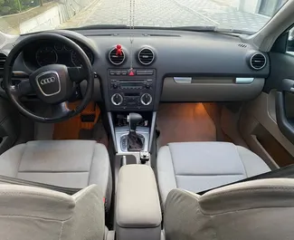 Najem Audi A3. Avto tipa Udobje, Premium za najem v v Albaniji ✓ Depozit 200 EUR ✓ Možnosti zavarovanja: TPL.