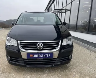 Car Hire Volkswagen Touran #10498 Automatic in Tirana, equipped with 2.0L engine ➤ From Fation in Albania.