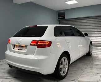 Bilutleie av Audi A3 2010 i i Albania, inkluderer ✓ Bensin drivstoff og 140 hestekrefter ➤ Starter fra 40 EUR per dag.