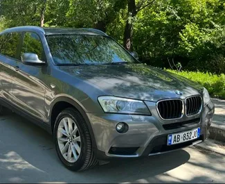 Bilutleie av BMW X3 2011 i i Albania, inkluderer ✓ Diesel drivstoff og 181 hestekrefter ➤ Starter fra 60 EUR per dag.