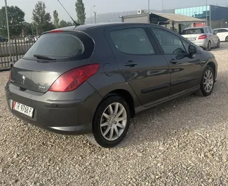 Aluguel de carro Peugeot 308 2009 na Albânia, com ✓ combustível Gasolina e 120 cavalos de potência ➤ A partir de 10 EUR por dia.