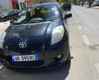 Car Hire Toyota Yaris #8604 Manual in Durres, equipped with 1.4L engine ➤ From Alfret in Albania.