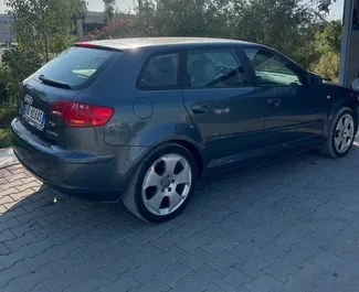 アルバニアにてでのAudi A3 2007カーレンタル、特徴は✓ディーゼル燃料と160馬力 ➤ 1日あたり20 EURからスタート。