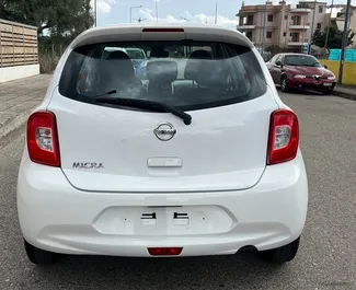 Nissan Micra 2017 car hire in Greece, featuring ✓ Petrol fuel and 89 horsepower ➤ Starting from 25 EUR per day.