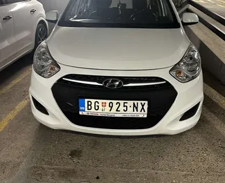 1.0L 엔진이 장착된 벨그라드 공항의 Hyundai i10 #8369 매뉴얼 차량 대여 ➤ Suzana 세르비아에서에서 제공.