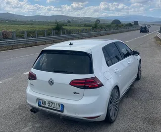 Car Hire Volkswagen Golf 7 #10516 Automatic at Tirana airport, equipped with 2.0L engine ➤ From Marenglen in Albania.