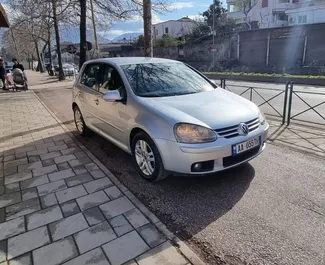 Autóbérlés Volkswagen Golf 5 #10593 Kézi Tiranában, 1,9L motorral felszerelve ➤ Oltjon-től Albániában.