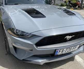 Najem avtomobila Ford Mustang Cabrio #6323 z menjalnikom Samodejno v v Tbilisiju, opremljen z motorjem 2,3L ➤ Od Eugeni v v Gruziji.