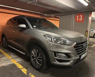 レンタルのHyundai Tucsonの正面ビュー、イスタンブールにて, トルコ ✓ 車両番号#10657。✓ 自動トランスミッション ✓ 0のレビュー。