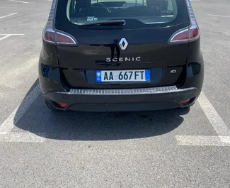 Renault Scenic 2013 autóbérlés Albániában, jellemzők ✓ Dízel üzemanyag és 100 lóerő ➤ Napi 44 EUR-tól kezdődően.