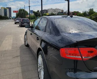 Audi A4 vuokraus. Mukavuus, Premium auto vuokrattavana Albaniassa ✓ Ilman talletusta ✓ Vakuutusvaihtoehdot: TPL, FDW, Ulkomailla.