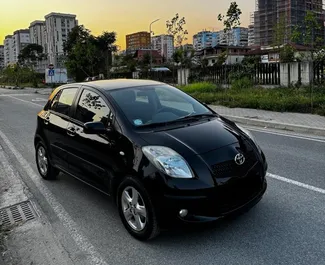 Toyota Yaris 2008 car hire in Albania, featuring ✓ Petrol fuel and 80 horsepower ➤ Starting from 26 EUR per day.