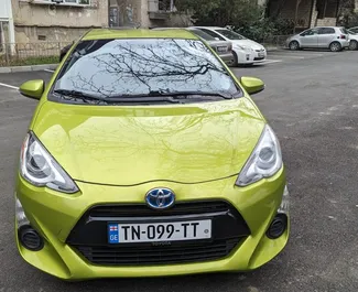 Car Hire Toyota Prius C #10669 Automatic in Tbilisi, equipped with 1.5L engine ➤ From Natia in Georgia.