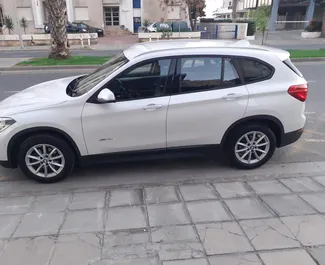 BMW X1 2020 car hire in Cyprus, featuring ✓ Diesel fuel and 140 horsepower ➤ Starting from 44 EUR per day.