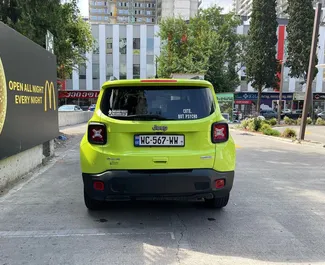 Utleie av Jeep Renegade. Økonomi, Komfort, Crossover bil til leie i Georgia ✓ Depositum på 270 GEL ✓ Forsikringsalternativer: TPL, CDW.