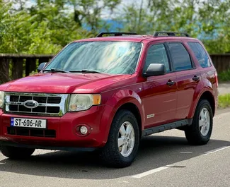 Front view of a rental Ford Escape in Kutaisi, Georgia ✓ Car #8666. ✓ Automatic TM ✓ 0 reviews.