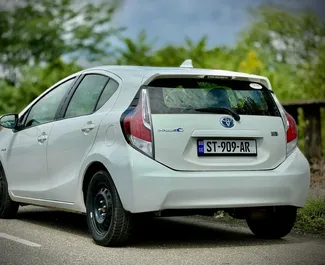 Car Hire Toyota Prius C #8654 Automatic in Kutaisi, equipped with 1.5L engine ➤ From Bakuri in Georgia.