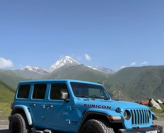 Benzin 2,0L motor af Jeep Wrangler Rubicon 2021 til udlejning i Tbilisi.