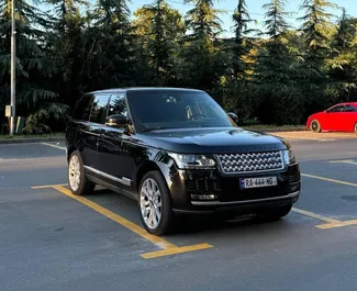 租赁 Land Rover Range Rover 的正面视图，在第比利斯, 格鲁吉亚 ✓ 汽车编号 #10795。✓ Automatic 变速箱 ✓ 0 评论。