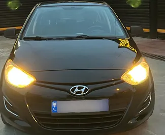 Hyundai Ix20 2014 automobilio nuoma Albanijoje, savybės ✓ Benzinas degalai ir  arklio galios ➤ Nuo 18 EUR per dieną.