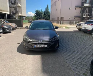 Hyundai Elantra 2020 location de voiture en Géorgie, avec ✓ Essence carburant et  chevaux ➤ À partir de 125 GEL par jour.