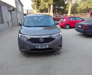 Ενοικίαση Nissan Quest. Αυτοκίνητο Άνεση, Μίνι βαν προς ενοικίαση στη Γεωργία ✓ Χωρίς κατάθεση ✓ Επιλογές ασφάλισης: TPL, FDW, Κλοπή, Καινούρια.