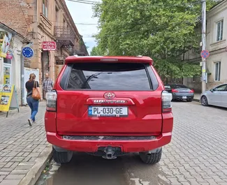 Automašīnas noma Toyota 4 Runner #10898 ar Automātiskais pārnesumu kārbu Tbilisi, aprīkots ar 4,0L dzinēju ➤ No George Gruzijā.