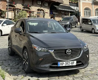 Mazda CX-3 rent. Mugavus, Crossover auto rentimiseks Gruusias ✓ Tagatisraha 200 GEL ✓ Kindlustuse valikud: TPL, CDW, Reisijad.