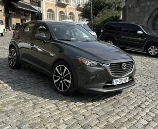 Rendiauto esivaade Mazda CX-3 Tbilisis, Gruusia ✓ Auto #10491. ✓ Käigukast Automaatne TM ✓ Arvustused 0.