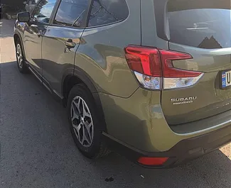 Subaru Forester 2020 galimas nuomai Tbilisyje, su neribotas kilometrų apribojimu.