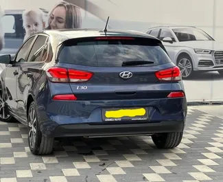 Ενοικίαση αυτοκινήτου Hyundai i30 2019 στην Αλβανία, περιλαμβάνει ✓ καύσιμο Ντίζελ και 110 ίππους ➤ Από 13 EUR ανά ημέρα.