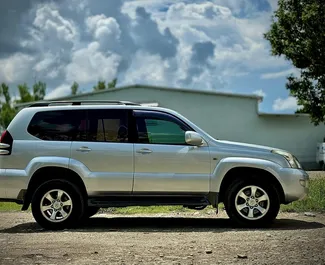 Toyota Land Cruiser Prado vuokraus. Mukavuus, Premium, SUV auto vuokrattavana Georgiassa ✓ Ilman talletusta ✓ Vakuutusvaihtoehdot: TPL.