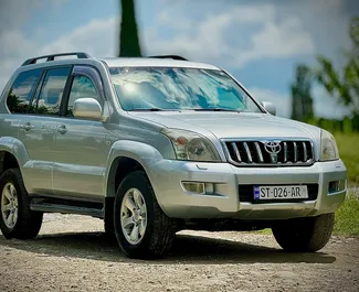 Rendiauto esivaade Toyota Land Cruiser Prado Kutaisis, Gruusia ✓ Auto #10823. ✓ Käigukast Automaatne TM ✓ Arvustused 0.