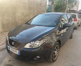 Biludlejning SEAT Ibiza #10909 Manual i Tirana lufthavn, udstyret med 1,4L motor ➤ Fra Romeo i Albanien.