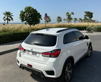 Mitsubishi ASX 2024 biludlejning i De Forenede Arabiske Emirater, med ✓ Benzin brændstof og 171 hestekræfter ➤ Starter fra 160 AED pr. dag.