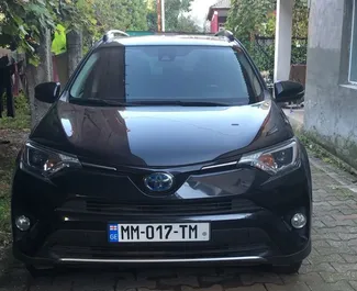 Front view of a rental Toyota Rav4 in Batumi, Georgia ✓ Car #10960. ✓ Automatic TM ✓ 0 reviews.