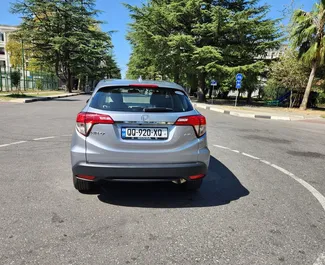 Petrol 2.0L engine of Honda HR-V 2021 for rental in Kutaisi.