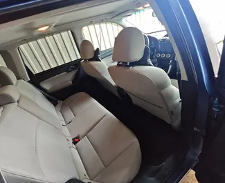 Interior of Subaru Forester Limited for hire in Georgia. A Great 5-seater car with a Automatic transmission.