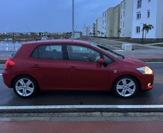 Pronájem auta Toyota Auris 2009 v Albánii, s palivem Diesel a výkonem 145 koní ➤ Cena od 20 EUR za den.