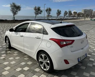 Najem avtomobila Hyundai i30 #7898 z menjalnikom Samodejno v v mestu Durres, opremljen z motorjem 1,6L ➤ Od Elton v v Albaniji.