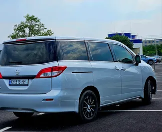 Uthyrning av Nissan Quest. Komfort, Minivan bil för uthyrning i Georgien ✓ Utan deposition ✓ Försäkringsalternativ: TPL, Passagerare, Stöld, Ung.