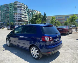 Volkswagen Golf Plus 2008 car hire in Albania, featuring ✓ Diesel fuel and 130 horsepower ➤ Starting from 28 EUR per day.