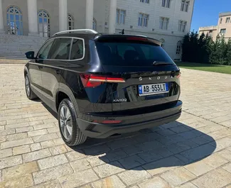 Aluguel de Skoda Karoq. Carro Conforto, Crossover para Alugar na Albânia ✓ Depósito de 300 EUR ✓ Opções de seguro: TPL, CDW, No estrangeiro.