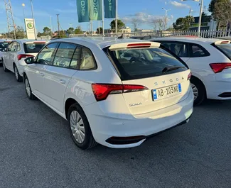 Aluguel de Skoda Scala. Carro Conforto para Alugar na Albânia ✓ Depósito de 200 EUR ✓ Opções de seguro: TPL, CDW, No estrangeiro.