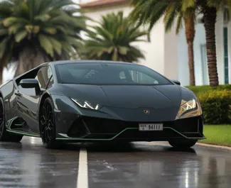 Motor Benzín 5,2L Lamborghini Huracan Coupe 2023 na prenájom v v Dubaji.