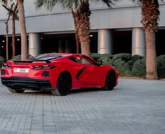 Chevrolet Corvette 2023 dostupné na prenájom v v Dubaji, s limitom kilometrov 200 km/deň.